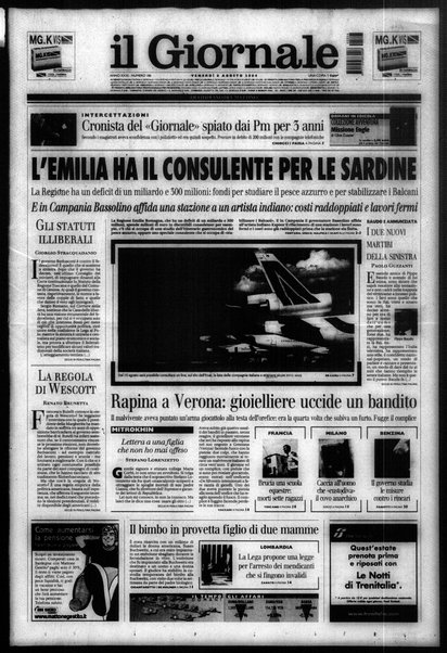 Il giornale : quotidiano del mattino